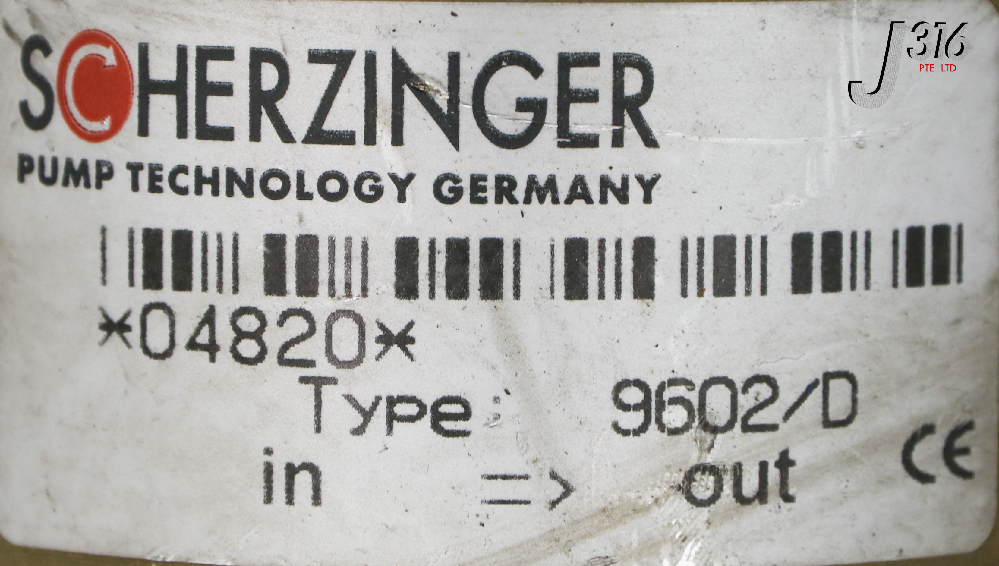 21704 ATB PUMP, 226930701-Z W/ SCHERZINGER 9602/D SRBFU 0,09/4